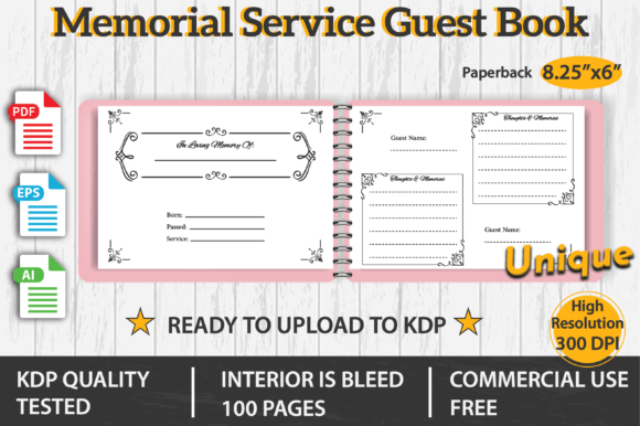 Download Memorial Service Guest Book - Memorial service Collection