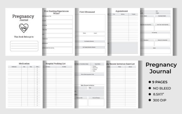 Download Pregnancy Journal Kdp Interior - Pregnancy Collection